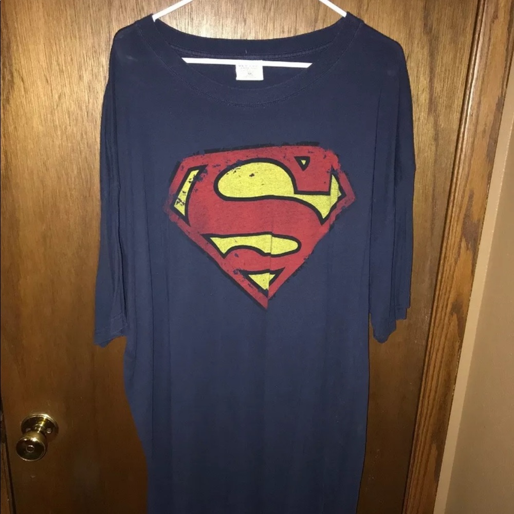 Men’s Superman T-Shirt, 3XLT Tall